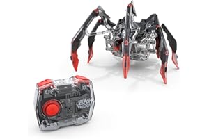 HEX BOTS Black Widow RC Crawler, Multicolor, 6 x 6 x 10.13 inches, Ages 8+