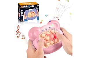 SIEREOLLY Pop It Fidget Toys Elektronisches Sensorspiel Quick Push Spielzeug Squeeze Toys Bubble Sensory Fidget Toy für Erwachsene Kinder frühe Entwicklung und Konzentrationstraining