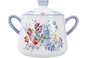 LONDON POTTERY LPVMSUGPUR Cukiernica, ceramika, kość słoniowa