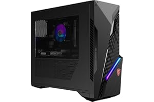 MSI MAG Infinite S3 14NUC5-1877FR PC Gaming - Processeur Intel Core i5-14400F, RTX 4060, 16 Go DDR5, 1 to SSD NVMe PCIe 3.0 - Alimentation 80 Plus Bronze, Wi-FI 6E - Windows 11 Famille