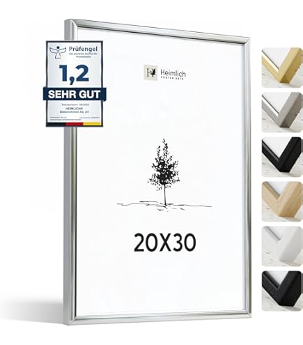 Walther Design Bilderrahmen 20x30cm - Classic Style Silber