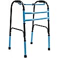 Physiqo Plain Double Bar Frame Balanced Adjustable Adult Walker(100 kg capacity,Pack of 1)