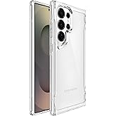 Crystal Armor Series Shock Absorber Soft Silicone Edge Back Hard Polycarbonate Impact D For Teknoft Samsung Galaxy S25 Ultra