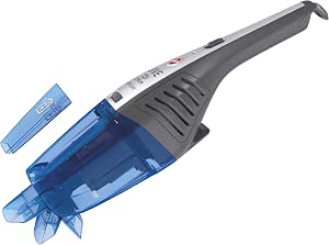 Hoover HJ72WDLB 011 Aspirapolvere a batteria, 50 W, 0.3 litri, 84 Decibel,  Plastica, Titanio/Blu Trasparente : Amazon.it: Casa e cucina