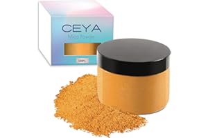 Ceya Glimmerpulver, 150g Gold-Perlglanz-Effekt, Farbstoff-Pigmentpulver für Epoxidharz, Trinkgläser, Schleim-Badekugel, Seifenfarbe, Schleim, Kerzenherstellung, Harzhandwerk, Farbe, Schmuck, Nagellack