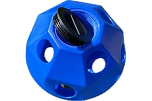 MANNER PRODUCTS Hay Ball Feeders for Horses and Ponies (Free Delivery) (Dark Blue, 75mm)