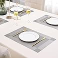 HOKIPO PVC Placemats Set of 4 - 45x30 cm (AR2753)