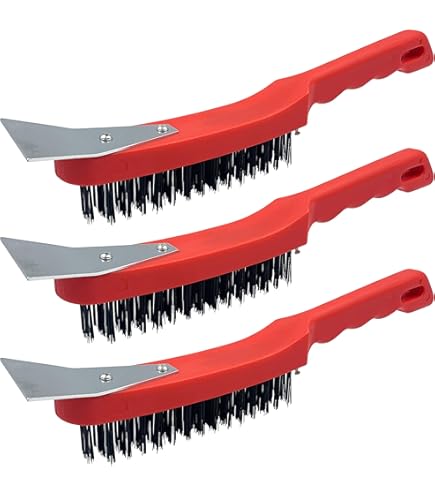 Hyde 46834 Maxxgrip Pro Drahtbürste Aus Kohlenstoffstahl, 15 Cm (6 Zol – Go Hardware