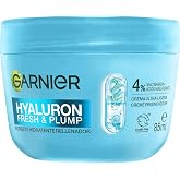 Garnier Hyaluron Fresh &amp; Plump Sorbet Moisturizing Filler 85 ml | 4% [Niacinamide + Hyaluronic Acid] - Cruelty Free &amp; Vegan