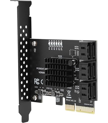 SURENHAP Carte Contrôleur HBA Carte HBA PCI Express 3.0 SAS SATA HBA