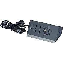 Ciabatta Angolare 8-in-1 Con 4 Prese + 4 USB (2 USB-C) - Protezione Sovratensione, Cavo 2m, Nero - Perfetta Per Angoli - Foto 14