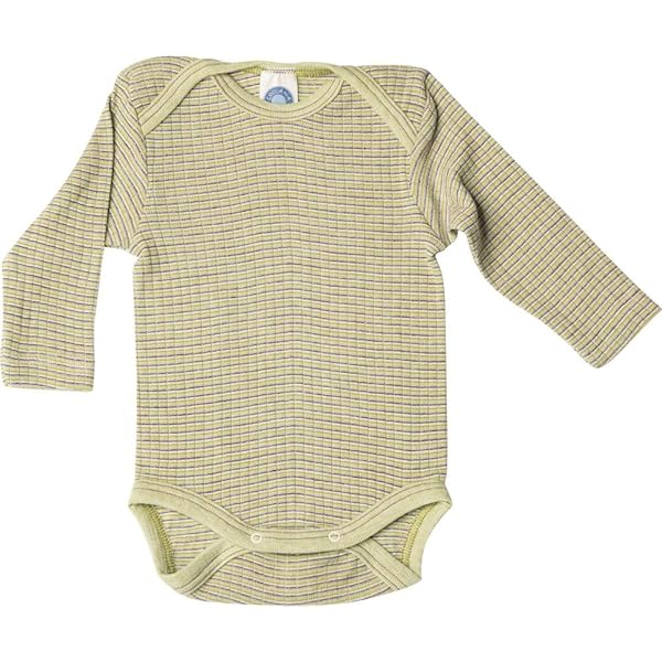 Cosilana, Kinder Top met Mouw, 70% Wol 30% Zijde, naturel, 116