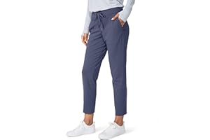 G Gradual Women's Pants with Deep Pockets 7/8 Stretch Sweatpants for Women Athletic, Golf, Lounge, Work