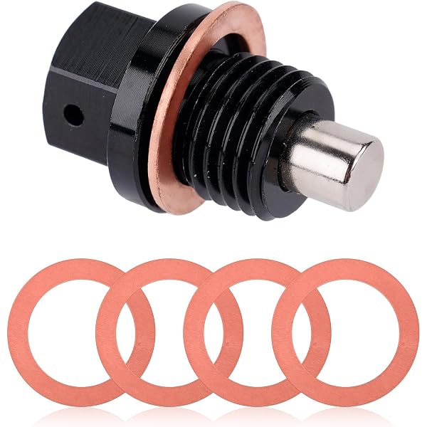 ECSiNG 2pcs Car Oil Drain Plug Oil Sump Plug Oil Drain Screw 