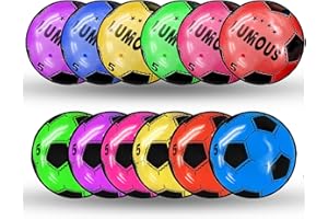 EXPECTRO Plastic Football, 8.5” PVC Ball for Kids and Sports- Inflatable Plastic Ball for Indoor Outdoor Play Beach, Home & small plastic balls for Garden Outdoor Yard Lawn.