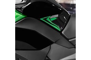 Resin Bike naklejki moto kompatybilne z Kawasaki Ninja 1000 SX 2024. Ochrona boczna zbiornika paliwa przed uderzeniami i zarysowaniami. Naklejki żywiczne z efektem 3D, wykonane we Włoszech