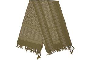 Brandit Shemag Bufanda, Olp Bufanda, Palestina Arafat-Tuch, 110x110 CM, 100% Algodón Muchos Colores