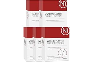 ‎N1 N1 Wärmepflaster Rücken 20 St. - Lindert Rückenschmerzen - komfortable Größe - Rückenwärmer, Rückenschmerzen, Wärmegürtel Rücken Schmerzpflaster