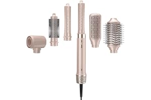 ‎MYTHSIGHT Airstyler 6-in-1, High Speed Ionen Föhn & Multifunktionaler Hairstyler, Auto-Wrap Lockenstab automatisch für alle Haartypen, Keine Hitzeschäden Warmluftbürste, Styling, Volumisieren, Locken, Glätte