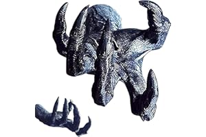 Lwtsrp Demone Scultura a Mano Decorazione, Statua Della Mano Della Strega di Halloween, The Witch's Hand Wall Hanging, per la festa di Halloween del bar dell'ufficio a Casa