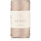 3 Mm - 250 gr Polyester Makrome Ipi 120 M Polyester Makrome Ip Supla Ip Ve &Ccedil;anta Ipliği (S&uuml;tl&uuml; Kahve)