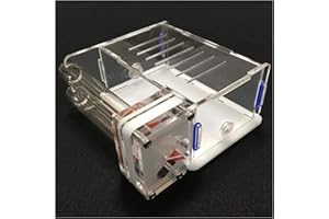 MTFZD Insect Villa Ant nest 2 Tube AntHouse With Feeding Area Ant Nest Acryl Ant Farm Insect Villa Pet Mania For House Ants (Color : White)