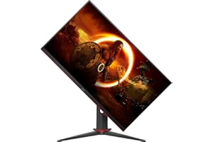 AOC Monitor Gaming 24G2SAE- 24" Full HD, 165Hz, 4ms, VA, FreeSync Premium, FlickerFree, Low Blue Light (1920x1080, 350cd/m, HDMI 2x1.4, Displayport 1x1.2)