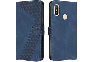 OKZone Funda para Xiaomi Redmi Note 5 Pro, PU Cuero Flip Carcasa Fundas Móvil de Tapa Libro Caso Piel PU para Xiaomi Redmi Note 5 Pro, Billetera Tarjetero Case Telefono Cubrir Móvil Cover(Azul)