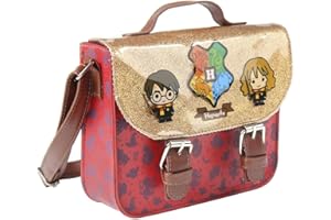 CERDÁ LIFE'S LITTLE MOMENTS Cerdá 2100002886, Borsa a Tracolla in finta pelle Harry Potter Bambina, Marrón, Pequeño
