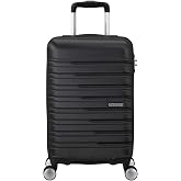 American Tourister Flashline Cabin Trolley Case, 55 cm | Black, hardcase, 55H x 40W x 20D cm, 34 L, 2.6 kg, with TSA lock and