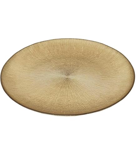 Stijlvolle Salontafel met Gouden Frame en Glasplaat - Tafels