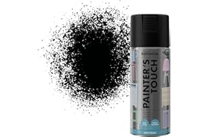 Rust-Oleum AE0040025E8 400ml Painter's Touch Spray Paint - Matt Black (Packaging may vary)