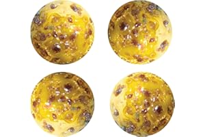 mesbilles - 4 Calots Billes Pépite Précieuse - Bille en Verre 25 mm