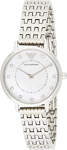 Emporio Armani Women's AR2511 Dress Silver Quartz Watch : Amazon.co.uk:  Watches