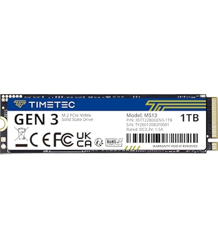 Biwin NV3500 M.2 SSD 1TB Gen3×4 NVMe Typ Biwin NV3500 Gen3 M.2 2280 NVMe SSD
