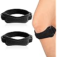 Eophmi Patella Tendon Knee Strap,2PCS Knee Straps for Joint Pain,Patellar Tendon Strap,Knee Brace Straps for Knee Pain,Adjustable Patella Knee Support Brace Straps for Men and Women