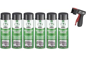 BOLL - 6 Bombes anti gravillon noir, blackson + 1 poignée