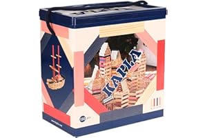 KAPLA 120er Box - Rosa, Rot, Dunkelblau