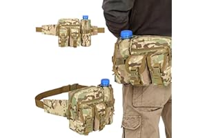 PEOSAARD Accessoires de détecteur de métaux, pochette détection métal, 9.1x3, 5x7, 5 pouces sac en nylon rétractable en nylon avec une poche multifonctionnelle, sac à vélo fixe pour extérieur, détection