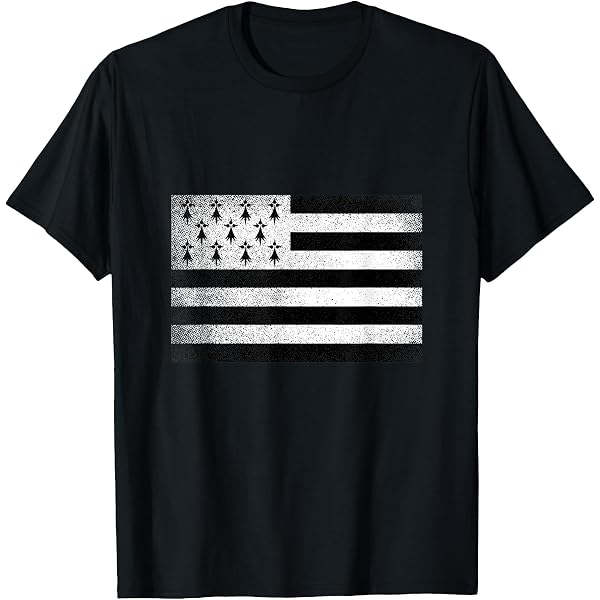 Sweat à Capuche Vintage Breton "Breizh" - Cadeau Fierté Bretagne Pour Homme Et Femme - 5