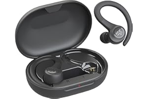 JLab Go Air Sport Running Headphones - True Wireless Earphones, Bluetooth Earbuds, In Ear Buds with Hooks for Sports & Gym, I