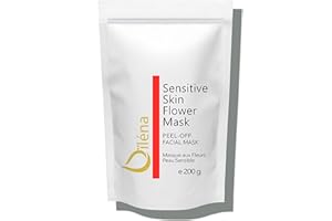 OÏLÉNA Maschera Viso Pulizia Viso aspiratore punti neri 200 g + dose gratuita (Maschera di fiori traslucidi per pelle reattiva)