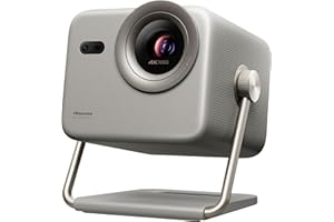 Hisense Laser proiettore M2 Pro, proietta da 65 a 200 pollici, Risoluzione 4K,Zoom Ottico, 1300 ANSI lumen,Dolby Vision, HDR10+, Smart TV VIDAA U7.6, 20W audio integrato