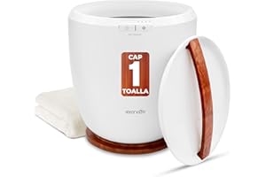 SereneLife Calentador de Toallas de encimera, Towel Warmer, SPA, Calientatoallas, Electrico, para baño, Apagado automatico, Portatil, Ideal Tambien para Pijamas, Manta, Bata de baño