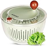 AGARO Elite Salad Spinner, 5L, Vegetable Cleaner & Dryer, Removes Excess Water & Pesticides, Cleans Vegetables Thoroughly, fo