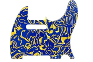 KAISH American Vintage - Golpeador tele de 5 agujeros TL para guitarra Tele/Telecaster, color azul