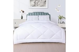 PanxHome Bettdecke 135x200cm, 400GSM Extra Weiche Daunendecke, Warme Winterdecke Federbettdecke, Winter Daunendeck mit Polyester, Hautfreundlich und Atmungsaktiv, Geeignet für Alle Jahreszeiten