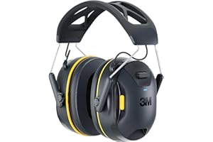 3M WorkTunes Connect Kabelloser Kapselgehörschutz mit Bluetooth®-Technologie 90570E-1