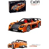 CaDA Uzaktan Kumandalı Maz da RX-7 Yapım Seti 3305 Par&ccedil;a | Yarış Aracı Modeli, Uzaktan Kumanda, 3305 Par&ccedil;a, Premium Set