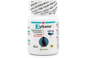 Vetoquinol Zylkene Nutritional Supplement for Dogs & Cats to Aid In Relaxation, 450mg by Vetoquinol